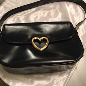 Moschino Navy Blue shoulder bag